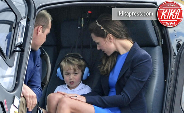 Prince George, Principe William, Kate Middleton, Roy - Londra - 08-07-2016 - Il principe George ha un futuro nell'aeronautica
