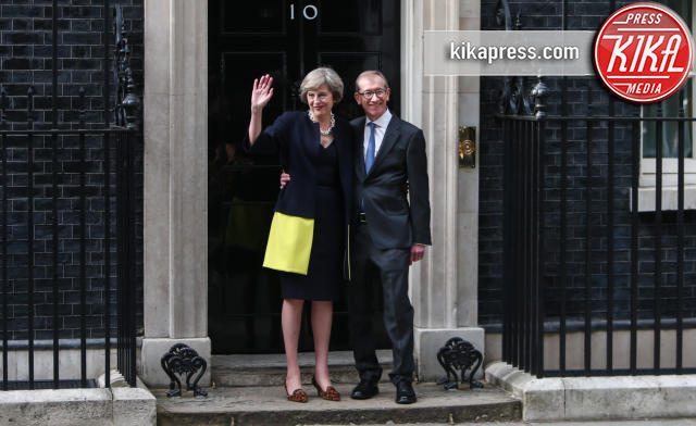 Philip May, Theresa May - Londra - 13-07-2016 - GB, è il May Day, si insedia la nuova prima ministra