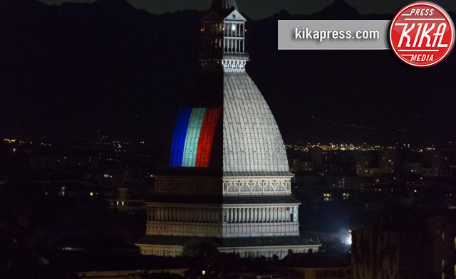 Mole Antonelliana - Torino - 15-07-2016 - Torino rende omaggio ai caduti di Nizza