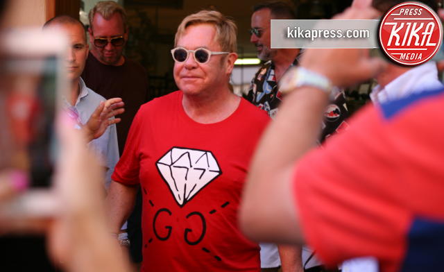 Elton John - Portofino - 27-08-2016 - Elton John è il vero diamante di Portofino