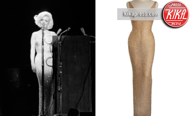 Marilyn Monroe - Washington - 01-01-1960 - Marilyn Monroe: all'asta l'abito usato al compleanno di JFK