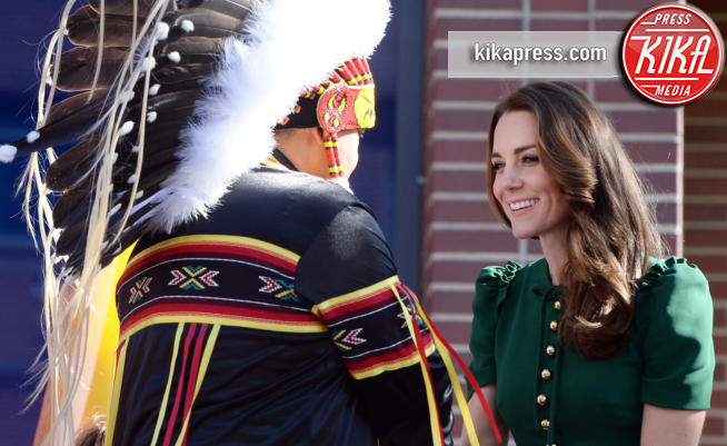 Princess Kate, Principe William, Kate Middleton - Kelowna, Canada - 27-09-2016 - Kate Middleton continua il viaggio in Canada in Dolce e Gabbana