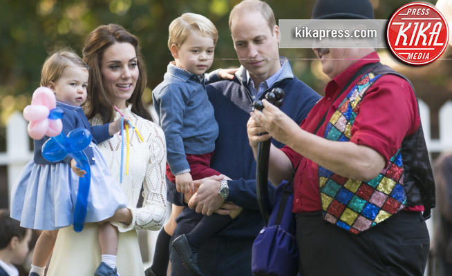 Principessa Charlotte Elizabeth Diana, Principe George, Principe William, Kate Middleton - Victoria - 30-09-2016 - Royal Baby in Canada, il divertimento è tutto per loro