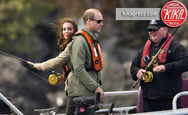 Principe William, Kate Middleton - British Columbia - 01-10-2016 - Kate, cara, ti andrebbe di andare a pesca?
