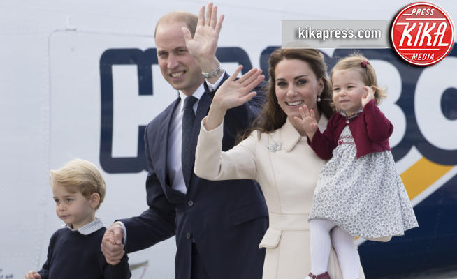 Principessa Charlotte Elizabeth Diana, Principe George, Principe William, Kate Middleton - Victoria - 01-10-2016 - Goodbye Canada! I duchi di Cambridge tornano a casa