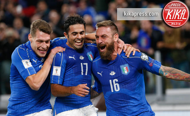 Eder, Daniele  De Rossi - Torino - 06-10-2016 - Qualificazioni mondiali, l'Italia si salva con la Spagna, 1-1