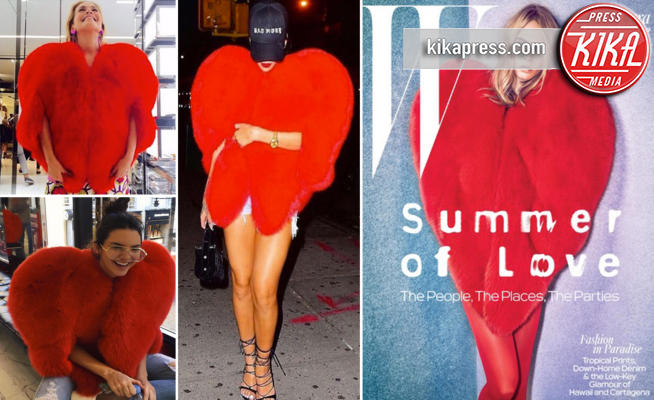 Cara Delevingne, Kendall Jenner, Barbara D'Urso, Rihanna - 17-10-2016 - Chi lo indossa meglio? La mantella Heart di Yves Saint Laurent