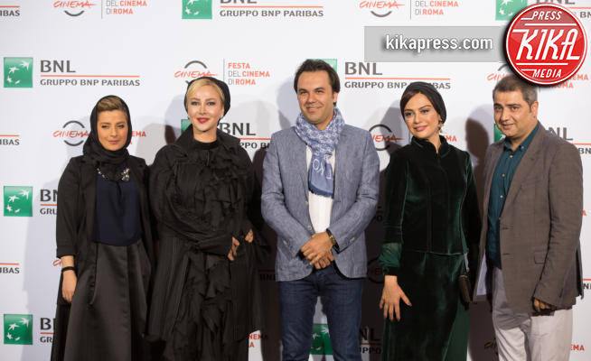 Atabak Naderi, Maral Farjad, Sara Norouzbeigi, Annahita Nemati, Mehdi Fard Ghaderi - Roma - 21-10-2016 - Roma Film Fest: il photocall di Javdanegi