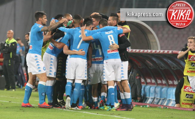 Napoli-Empoli 2-0 - Napoli - 26-10-2016 - Serie A, Napoli-Empoli 2-0, Sarri terzo in classifica
