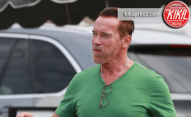 Arnold Schwarzenegger - Brentwood - 27-10-2016 - Il nuovo rosso passione di Arnold Schwarzenegger