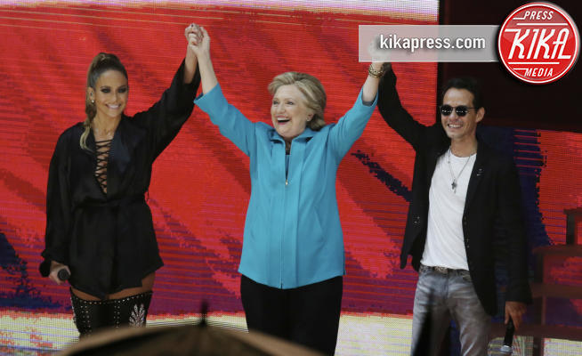 Hillary Clinton, Marc Anthony, Jennifer Lopez - Miami - 29-10-2016 - J Lo e Marc Anthony ancora insieme ma solo per Hillary Clinton!