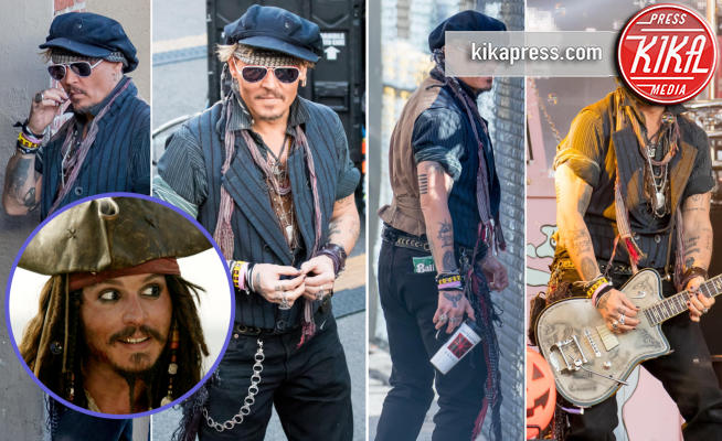 Johnny Depp - Los Angeles - 01-11-2016 - Johnny Depp, riecco il pirata che tutti amano