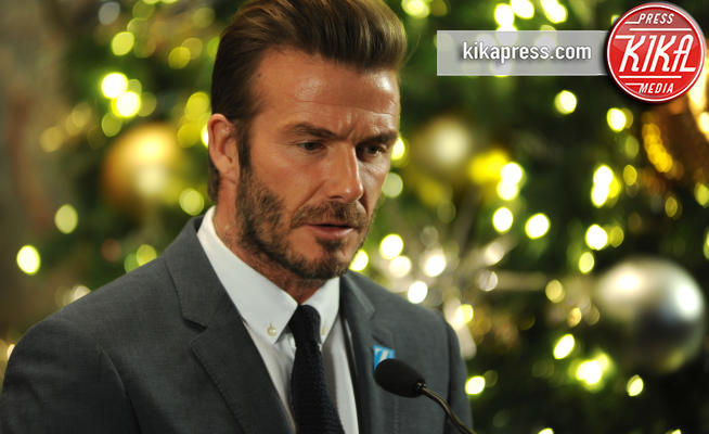 David Beckham - New York - 12-12-2016 - David Beckham cuore d'oro? Le mail lo distruggono
