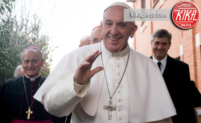 Papa Francesco - Roma - 15-01-2017 - Papa Francesco in visita a Setteville