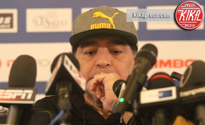 Diego Armando Maradona - Napoli - 15-01-2017 - È Maradona show a Napoli, con De Magistris e Siani