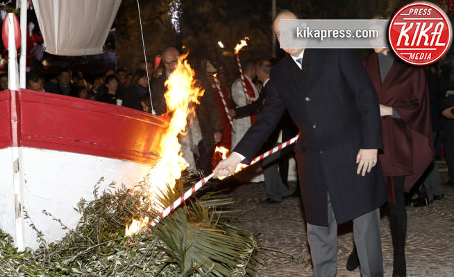 Principe Alberto di Monaco, Principessa Charlene Wittstock - Monaco - 26-01-2017 - Alberto e Charlene bruciano la barca: festa nel Principato