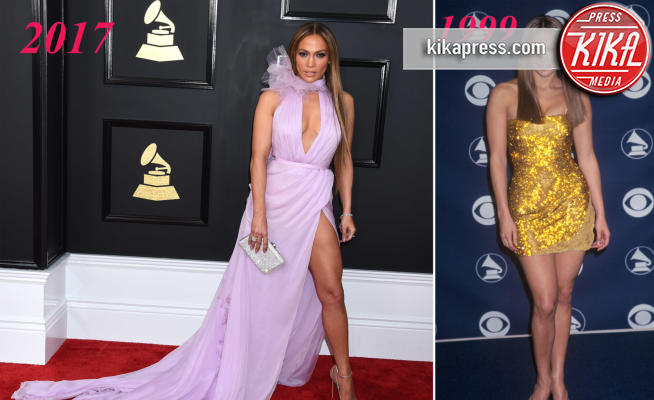 Jennifer Lopez - 13-02-2017 - Jennifer Lopez ai Grammys: 18 anni di evoluzione fashion