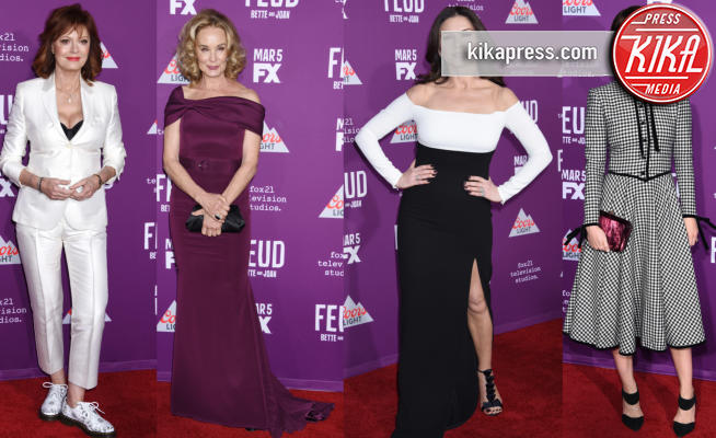 Catherine Zeta-Jones, Sarah Paulson, Jessica Lange, Susan Sarandon - 02-03-2017 - Susan Sarandon e Jessica Lange sono le star di Bette & Joan