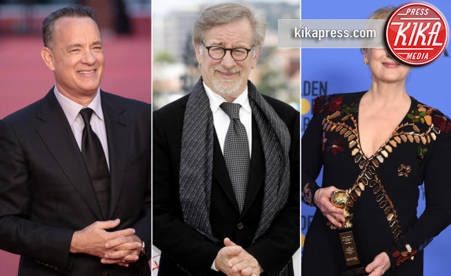 Tom Hanks, Steven Spielberg, Meryl Streep - Los Angeles - 06-03-2017 - The Post: Steven Spielberg dirigerà Tom Hanks e Meryl Streep