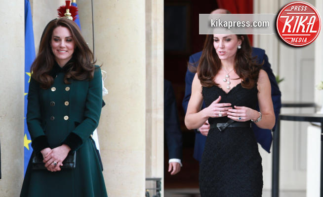 Kate Middleton - Parigi - 18-03-2017 - Kate Middleton, cambio d'abito per la visita a Parigi
