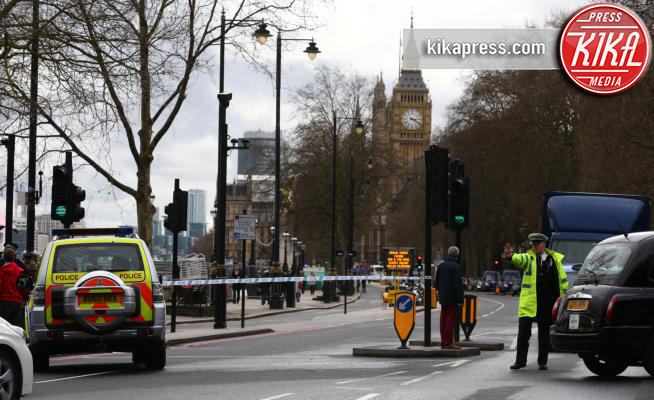 Westminster - Londra - 22-03-2017 - Londra: lo scenario dopo gli attacchi al Parlamento