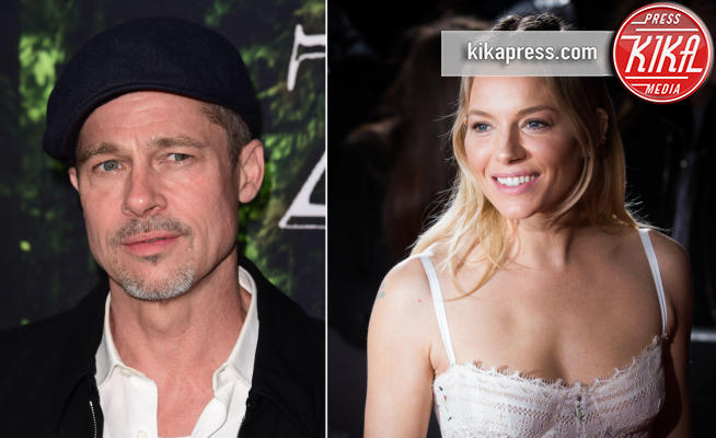 Sienna Miller, Brad Pitt - Los Angeles - 11-04-2017 - Brad Pitt in love: il post-Jolie si chiama... Sienna Miller!