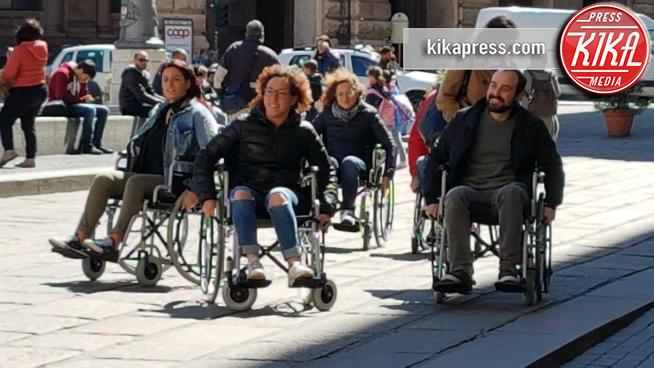 Gli architetti - Genova - 19-04-2017 - Genova: disabili per un giorno per eliminare le barriere