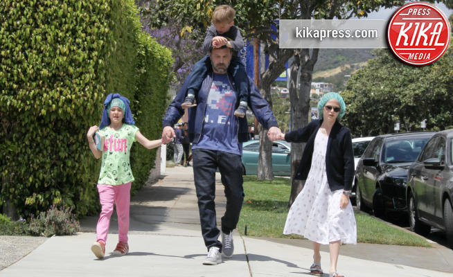 Violet Affleck, Seraphina Affleck, Samuel Affleck, Ben Affleck - Los Angeles - 07-05-2017 - Ben Affleck, chi non vorrebbe un papà così?