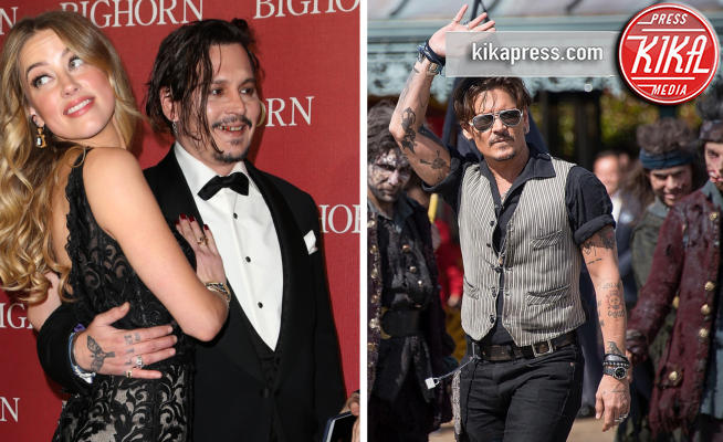Amber Heard, Johnny Depp - Los Angeles - 15-05-2017 - Johnny Depp, ritorno in bellezza per il Pirata dei Caraibi