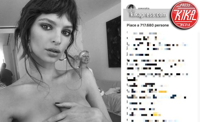 Emily Ratajkowski - Los Angeles - 16-05-2017 - Emily Ratajkowski e il selfie che ha fatto impazzire la rete
