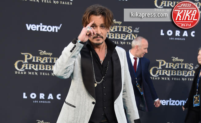 Johnny Depp - Hollywood - 18-05-2017 - Sparrow is back! A Hollywood la prima de I Pirati dei Caraibi 5