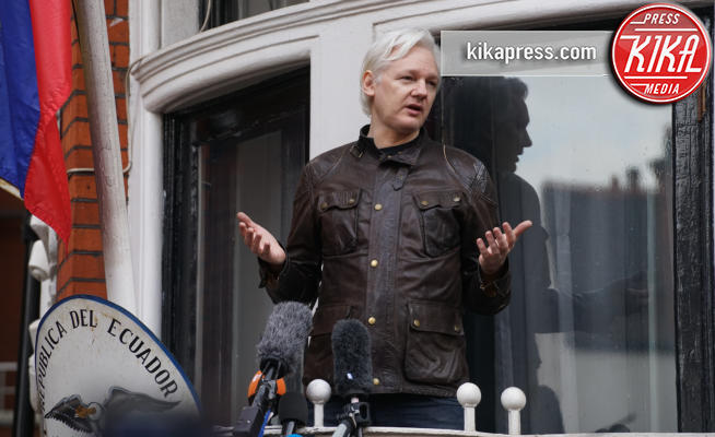 Julian Assange - Londra - 19-05-2017 - Termina l'asilo politico: Julian Assange è stato arrestato