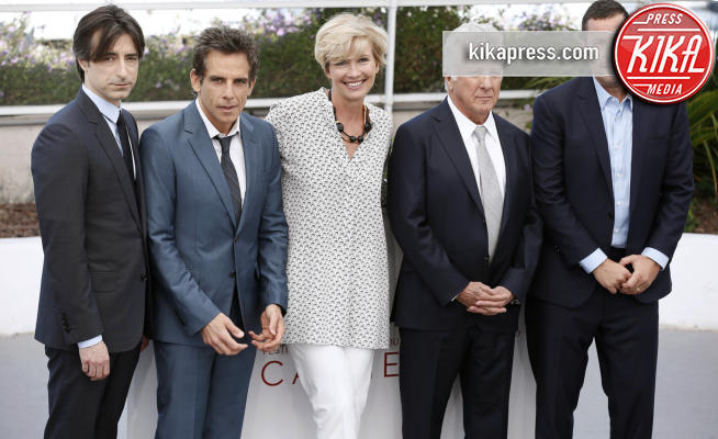 Noah Baumbach, Emma Thompson, Ben Stiller, Adam Sandler, Dustin Hoffman - Cannes - 21-05-2017 - Cannes 2017: è il momento di Meyerowitz Story e Netflix