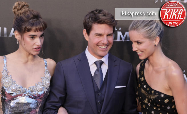 Sofia Boutella, Annabelle Wallis, Tom Cruise - Madrid - 29-05-2017 - Altro che Mummia, Tom Cruise beato tra le donne