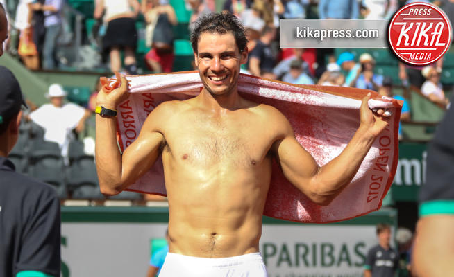 Rafael Nadal - Parigi - 31-05-2017 - Rafael Nadal, spogliarello hot al Roland Garros: fan in delirio