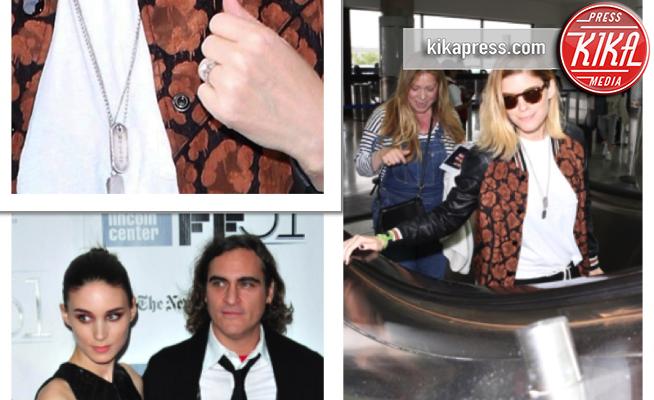 Kate Mara, Joaquin Phoenix - Los Angeles - 02-06-2017 - Kate Mara sfoggia l'anello, nozze in vista con Joaquin Phoenix