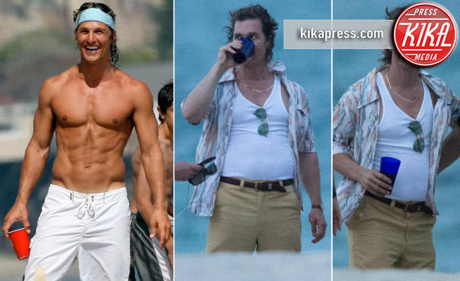 Matthew McConaughey - Miami Beach - 13-06-2017 - Matthew McConaughey, pancetta e baffi: è irriconoscibile!