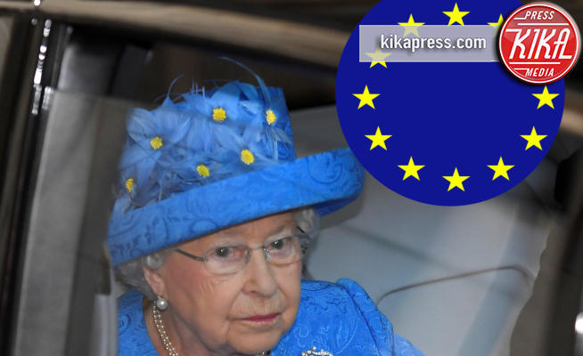 Regina Elisabetta II - Londra - 21-06-2017 - Elisabetta II ha l'Europa in testa all'apertura del Parlamento?