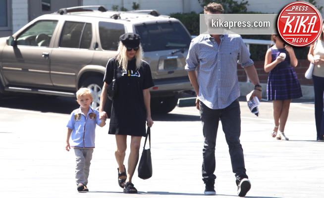 Axl Jack Duhamel, Fergie, Josh Duhamel - Los Angeles - 25-06-2017 - Fergie, Josh Duhamel e Axl Jack: che bel quadretto di famiglia