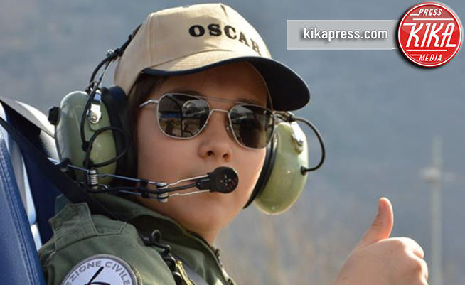 Oscar Gatelli - Brescia - Oscar, 14 anni, è il pilota di elicotteri più giovane al mondo