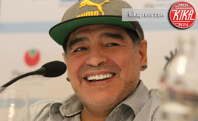 Diego Armando Maradona - Napoli - 04-07-2017 - Maradona napoletano doc: al Pibe de oro la cittadinanza onoraria