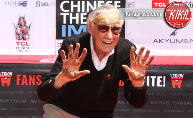 Stan Lee - Los Angeles - 18-07-2017 - Stan Lee, a Hollywood gli hanno preso le impronte