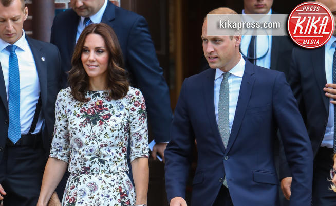 Principe William, Kate Middleton - Danzica - 18-07-2017 - L'ultima tappa polacca di William e Kate è Danzica