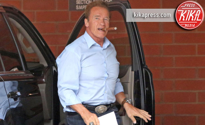 Arnold Schwarzenegger - Santa Monica - 19-07-2017 - Arnold Schwarzenegger, toglietegli tutto ma non il suo sigaro