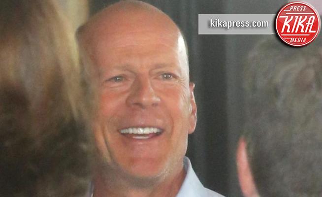 Bruce Willis - Las Vegas - 27-08-2017 - Bruce Willis non si perde il match del secolo