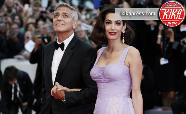 Amal Clooney, George Clooney - Venezia - 02-09-2017 - Venezia 74, Clooney-Amal, la coppia perfetta del festival