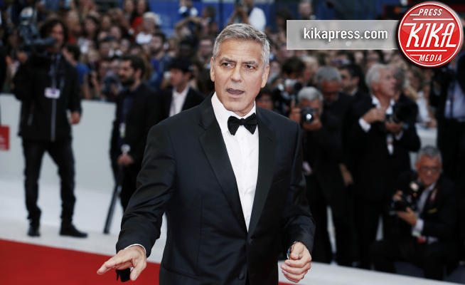 George Clooney - Venezia - 02-09-2017 - Le star di Hollywood si uniscono contro l'uragano Harvey