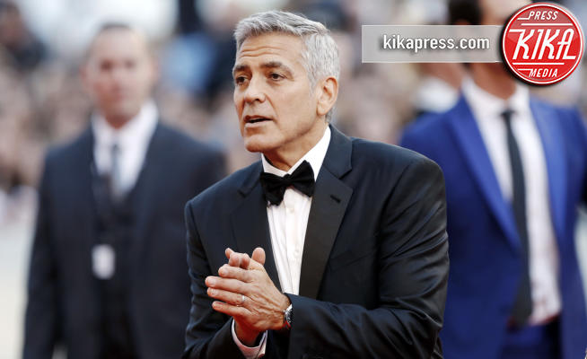 George Clooney - Venezia - 02-09-2017 - Tragedia al party per la serie di Clooney: morto lo scenografo