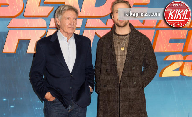 Ryan Gosling, Harrison Ford - Londra - 21-09-2017 - Blade Runner 2049: la nuova coppia Harrison Ford - Ryan Gosling