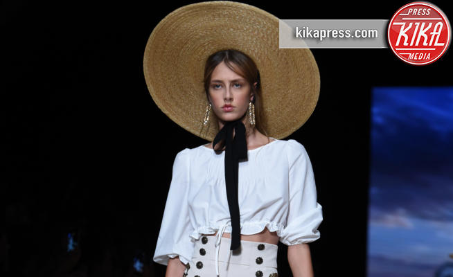 Modella - Milano - 22-09-2017 - Milano Fashion Week: la sfilata Elisabetta Franchi